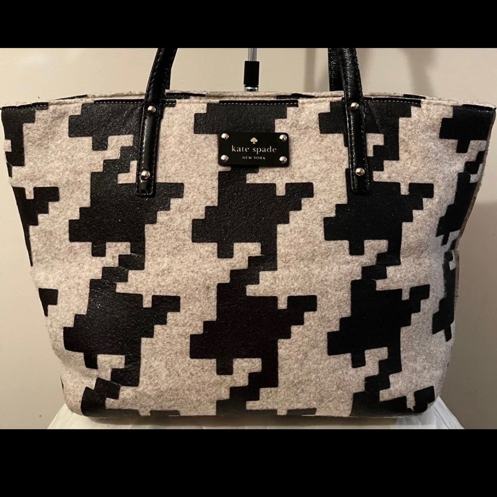 Kate Spade Houndstooth Purse
